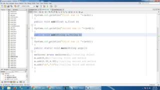 method overloading in java #33