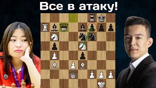 Нодирбек Абдусатторов  - Цзюй Вэньцзюнь 🏆 Вейк-Ан-Зее 2024 ♟Шахматы