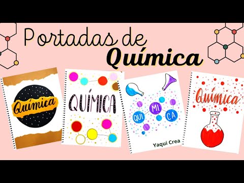 Portadas para Cuadernos de QUÍMICA 🧪 fáciles y bonitas - thptnganamst.edu.vn