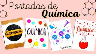 Portadas para Cuadernos de QUÍMICA 🧪 fáciles y bonitas - thptnganamst.edu.vn