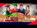 CADA PARTICIPANTE ESCOLHE UM INGREDIENTE DA PIZZA COM A INICIAL DO SEU NOME!