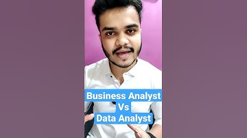 Major Difference between Business Analyst and Data Analyst #shorts