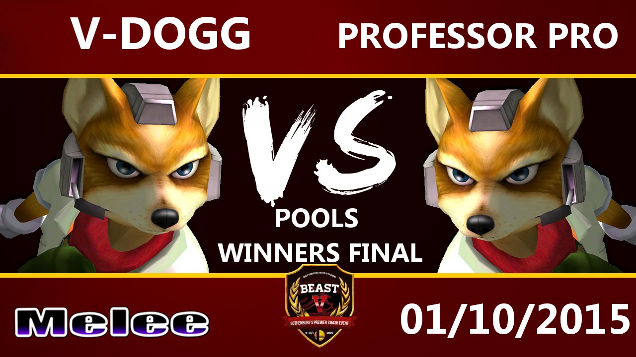 B.E.A.S.T 5 - V-dogg (Fox) Vs. VwS Professor Pro (Fox) - Melee Pools Winners Final