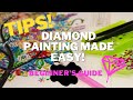 Beginnerfriendly diamond painting tips techniques and inspiration beginners diamondpainting