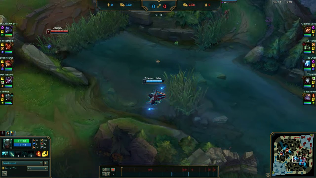 Pyke Anivia Bug