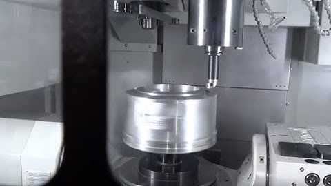 Quaser MT400U 5 axis VMC with full turning capability