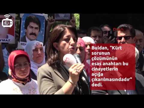 Pervin Buldan'ın eşi Savaş Buldan mezarı başında anıldı