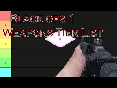 Best Black Ops 1 weapons tier list breakdown
