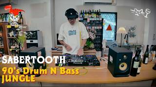 90's DnB/Jungle Mix in wine bar (Car guy mixset) | SABERTOOTH | N!CHED Radio Ep.7 🚘🎮
