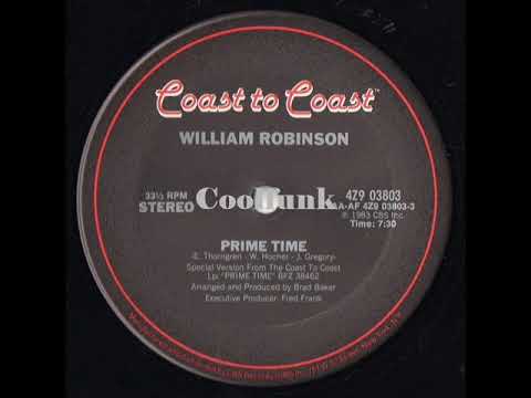 William Robinson — William Robinson – Prime Time (12" Ballad 1983)