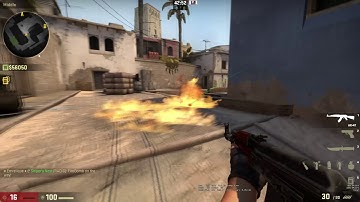 CS:GO Mirage Molotov Top Mid | CounterNoob.com