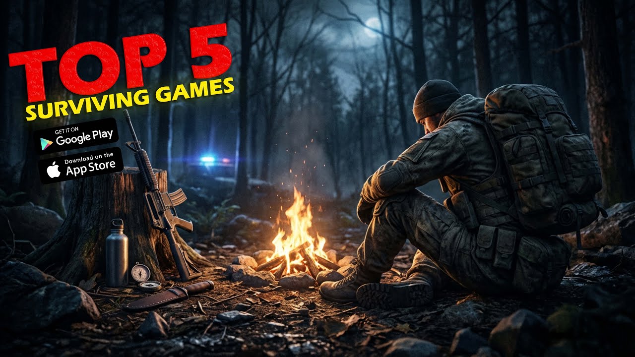 Core Surviving Games of 2025 | Top 5 Hardcore Survival Games | Android/ios