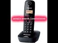 Panasonic KX-TG3411SX 2.4GHz Digital Cordless Phone Caller ID, 50 Name and Number Phonebook
