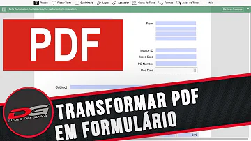 Como colocar PDF no Forms?