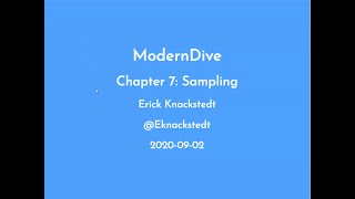 Modern Dive Book Club: Chapter 7: Sampling Part 1 (2020-09-02) (mdive01) Wealth