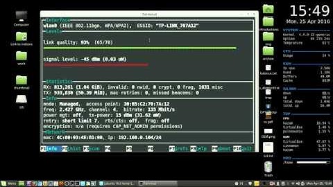 How to check your wifi signal strength in Linux Mint