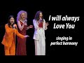 “I will always love you” Live performance by Varvara Khizhnyakova, Olga Voronina & Valeria Voronina