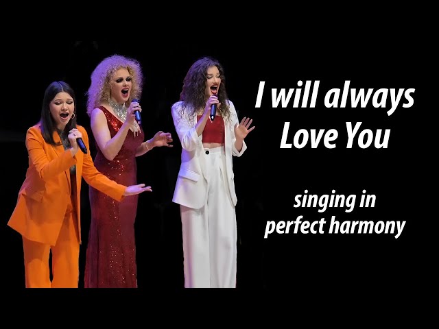 “I will always love you” Live performance by Varvara Khizhnyakova, Olga Voronina u0026 Valeria Voronina class=