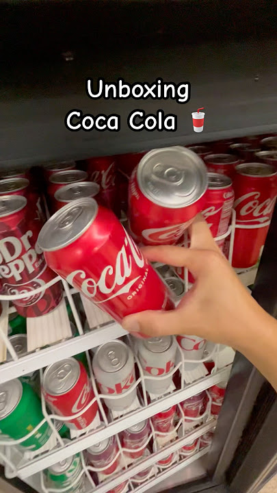 Unboxing Coca Cola 🥤