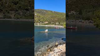 Moments from 📍Pefkos Beach 🏝️, Skyros Island 🇬🇷 #greece #skyros #visitgreece