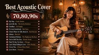 Classic Acoustic Soft Rock Hits 70s 80s 90s 🌹 My Way, Let It Be Me | Relaxing Music screenshot 3