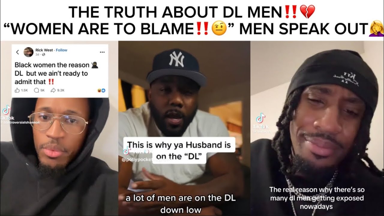 MEN EXPOSE WHY SO MANY MEN ARE ON THE DL (SECRETLY GAY)‼️🫣🥴 “WOMEN ARE ...