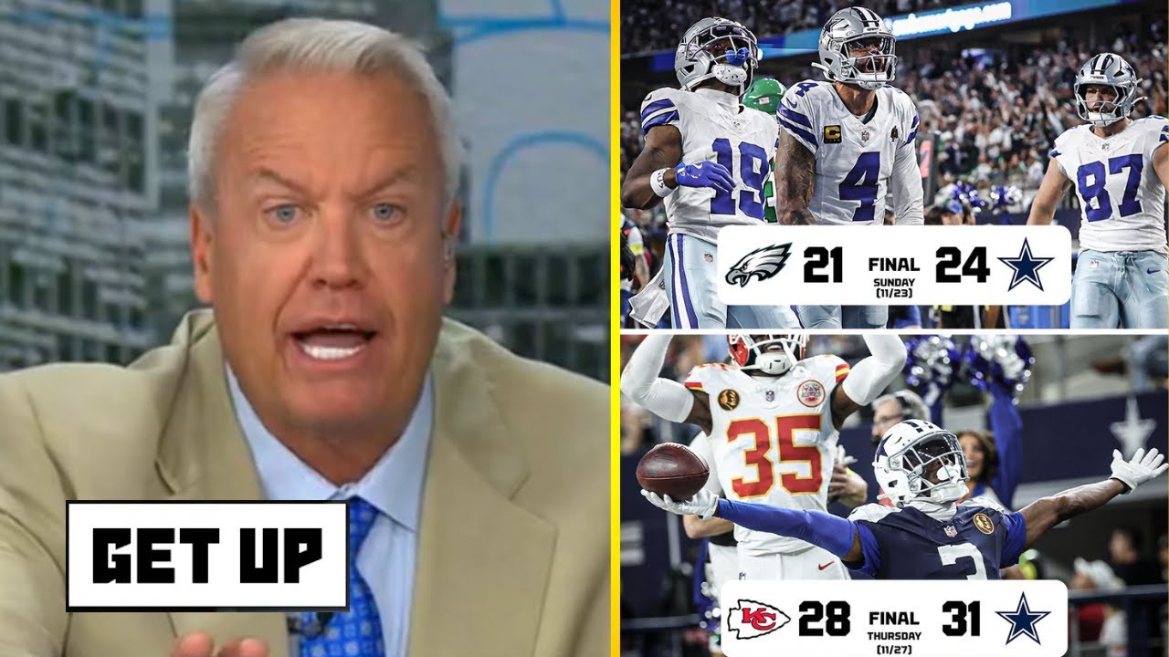 GET UP | "Dak Prescott to Pickens/Ceedee is UNREAL!" - Rex Ryan reacts to Cowboys upset Chiefs 31-28