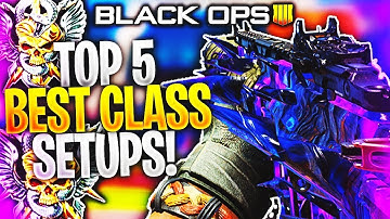 TOP 5 BEST CLASS SETUPS AFTER UPDATE 1.07 in BLACK OPS 4! (TOP 5 BEST GUNS in COD BO4)