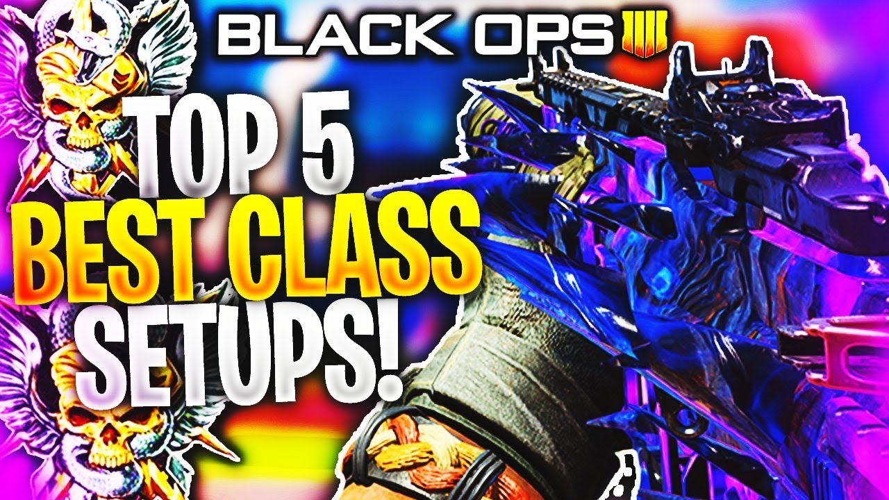 TOP 5 BEST CLASS SETUPS AFTER UPDATE 1.07 in BLACK OPS 4! (TOP 5 BEST GUNS in COD BO4)
