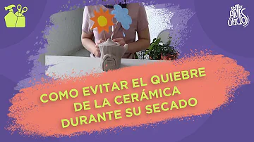 ¿Qué ocurre si se deja secar la arcilla al aire?