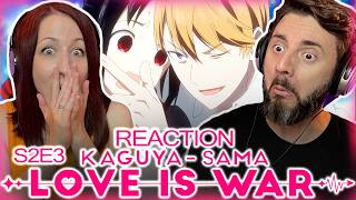 That Was So Smooth!! | Couple First Time Watching Kaguya-sama: Love Is War | S2 E3