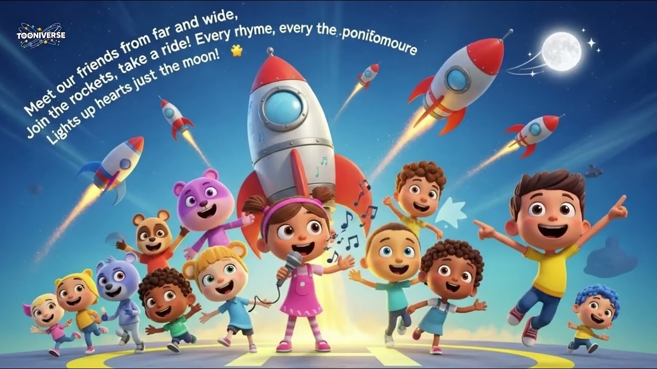 Tooniverse Welcome Song – Fun Kids Cartoon  Sing Along