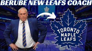 Breaking News: Maple Leafs Hire Craig Berube New Head Coach