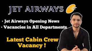 Jet Airways vacancy | How to apply for Jet airways vacancy |Latest Cabin crew & Ground staff vacancy