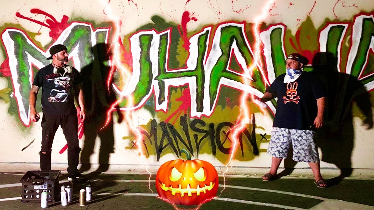 SHOULD WE DO A HALLOWEEN GRAFFITI MANSION?