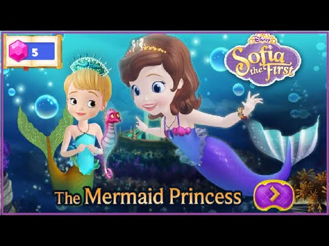 DISNEY JUNIOR Sofia The First Mermaid Princess Game 