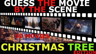 MOVIE QUIZ CHRISTMAS TREE EDITION / Guess in 1 SCENE (50 Movies)