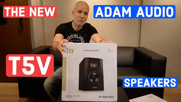 Unboxing the New T5V Speakers from Adam Audio