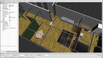 New environment models of ROS-TMS in RViz