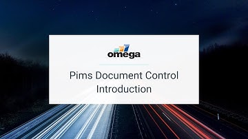 Pims Document Control   Intro