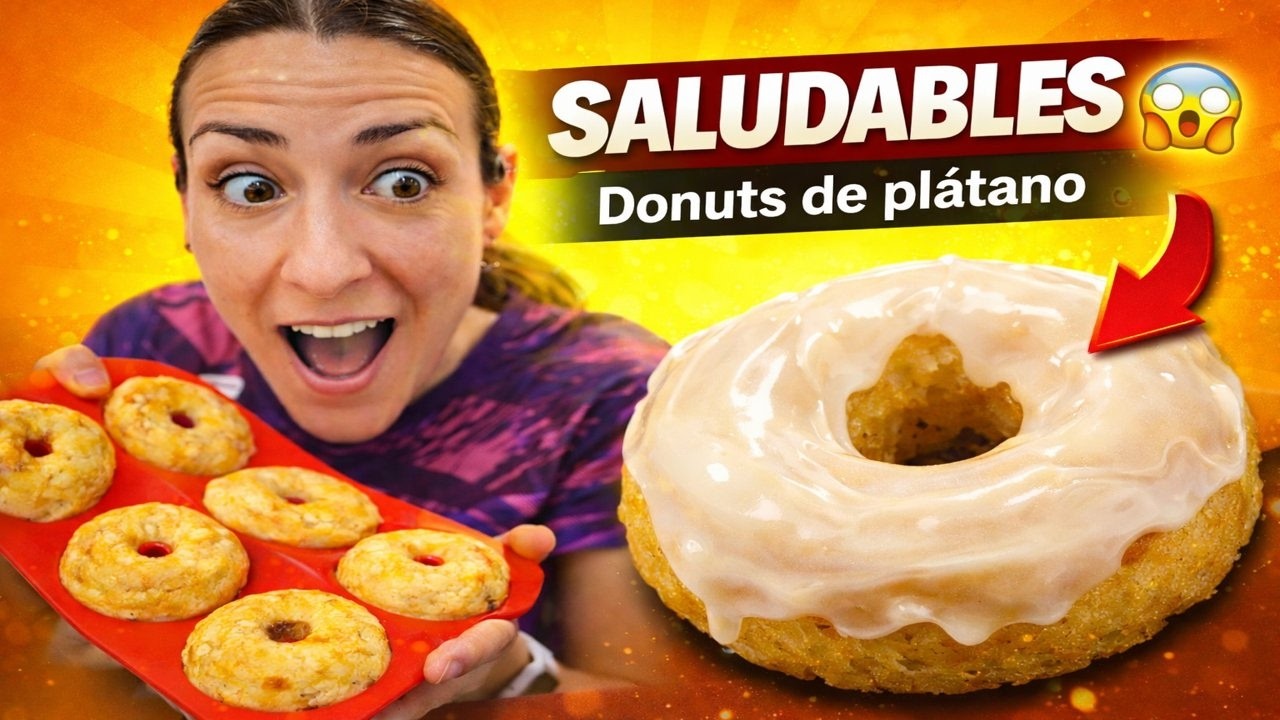 Donuts de plátano 