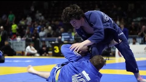 16 Year Old BJJ Grappler Segundo Arancibia Fighting At The 2023 Ontario Open