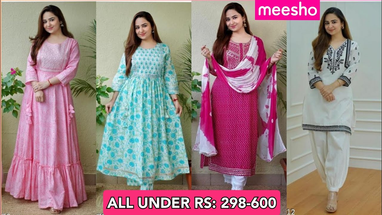 meesho online shopping dresses