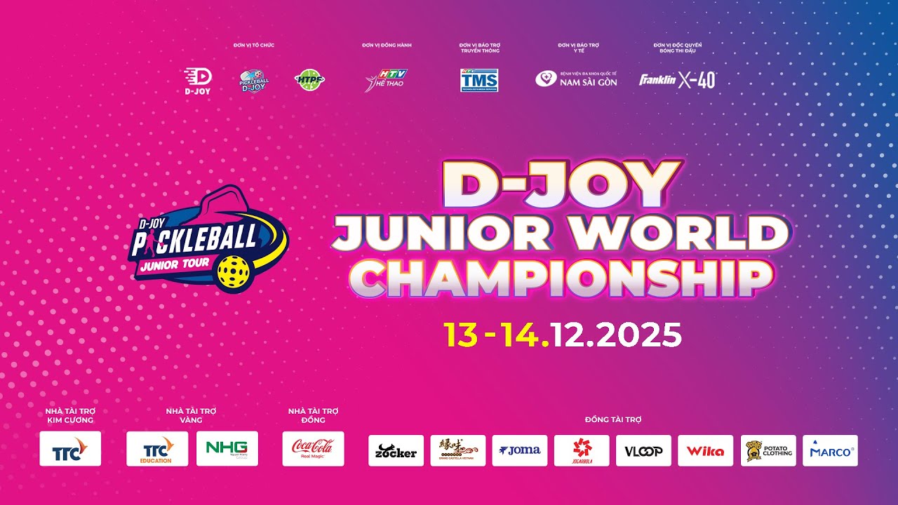 LIVESTREAM NGÀY 2, 14/12/2025 | D-JOY JUNIOR WORLD CHAMPIONSHIP