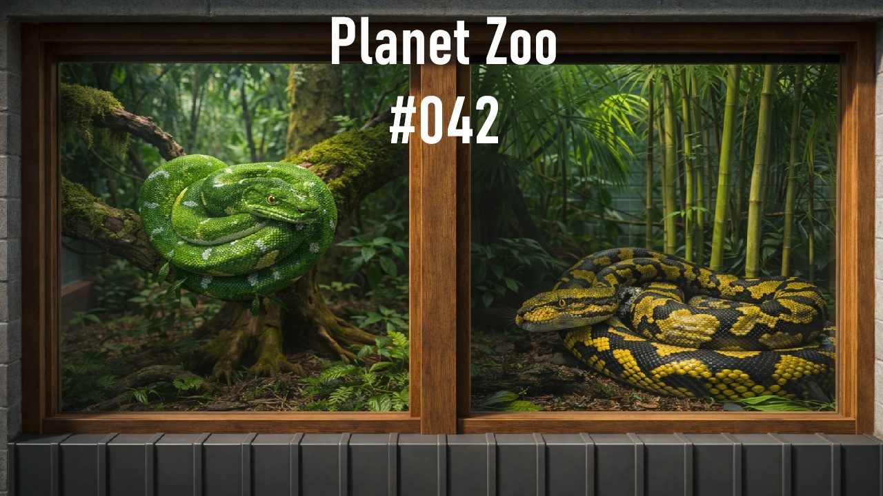 PLANET ZOO | Ein neues Terrarium mit coolen Tieren | LETS PLAY | #042