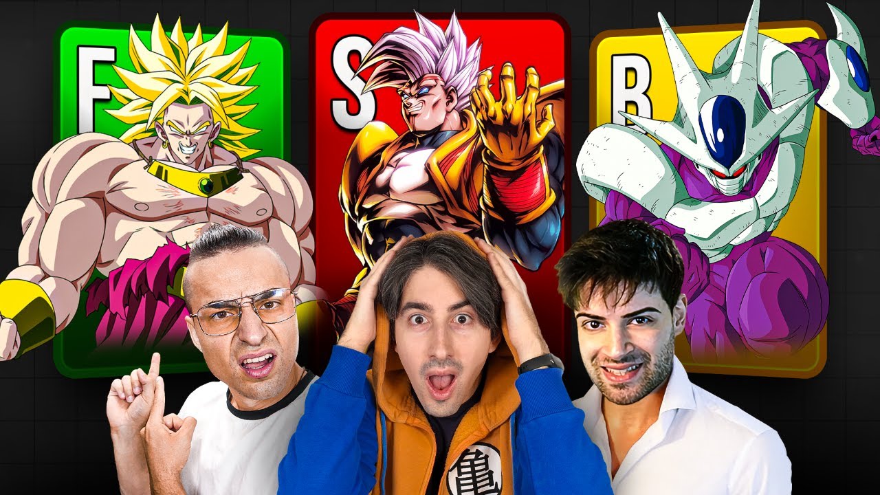 TIER LIST CATTIVI di DRAGON BALL GT e FILM (il peggiore è..) ft Gioseph Tuberanza e Blaziken68