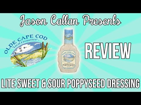 Olde Cape Cod sweet & sour light poppy seed salad dressing