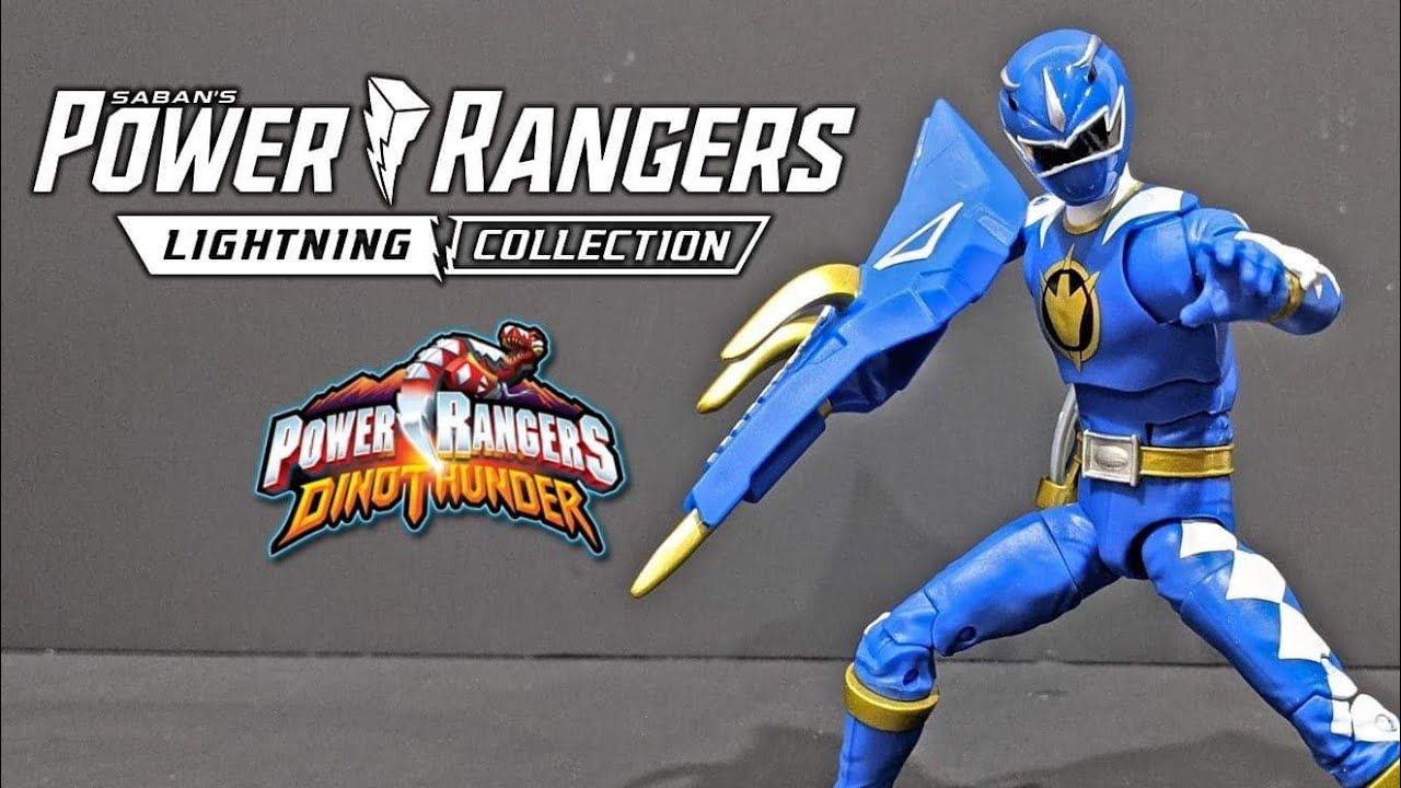 Power Rangers Dino Charge Lightning Collection Blue Ranger