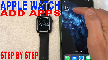 ✅  How To Add Apps To Apple Watch 🔴