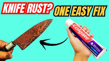 How to Remove Rust from Kitchen Knives FAST 💥🔪